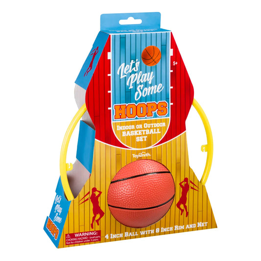 Toysmith Hoops Basketball Set
