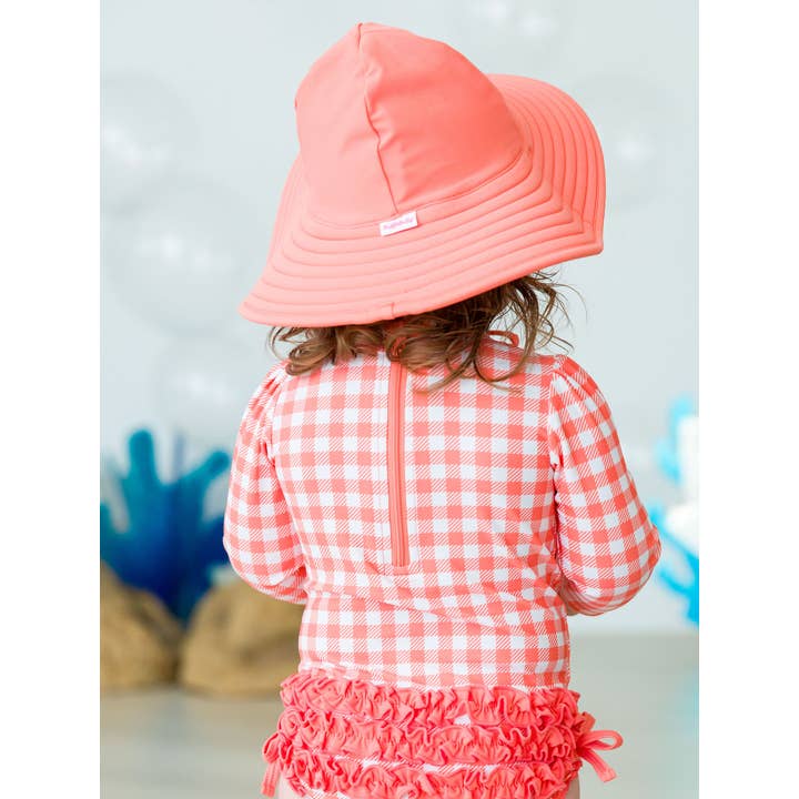 Girls Swim Hat | Coral