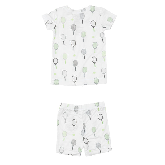 Short Loungewear Set | Tennis Green