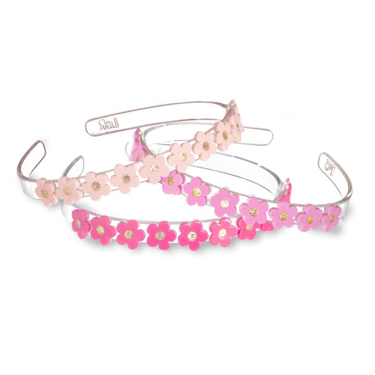 Multi Flower Pink Shades Headband