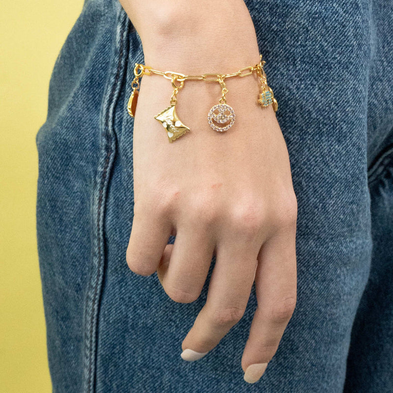 Gold Link Bracelet