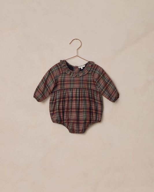 ADELINE ROMPER || WINTER TARTAN