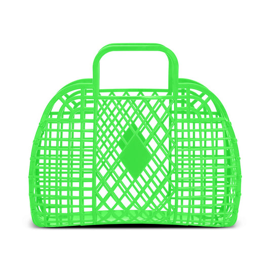 Green Neon Jelly Bag | Small