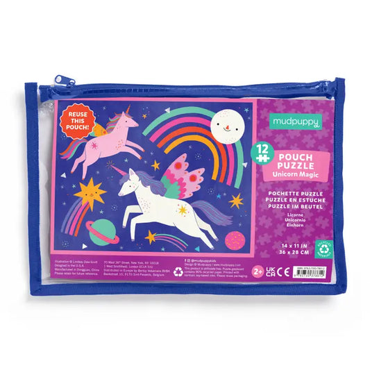 Unicorn Magic 12 Piece Pouch Puzzle