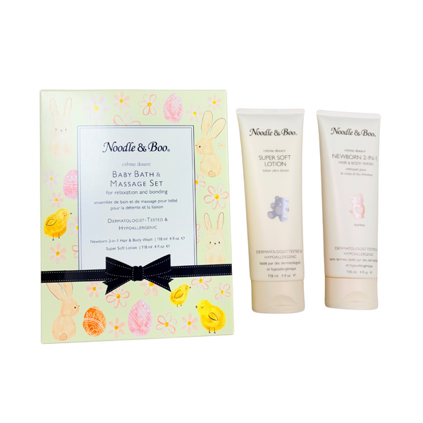 Baby Bath & Massage Easter Holiday Gift Set