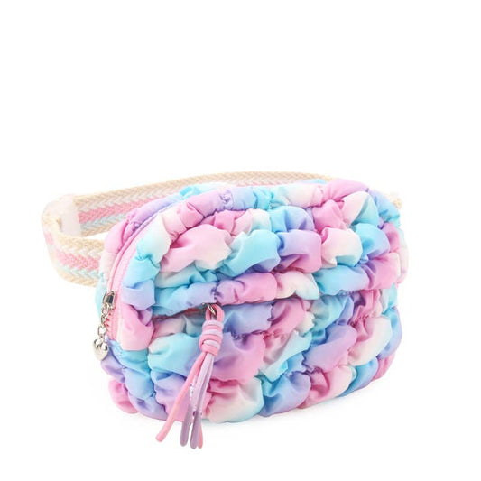 Quilted Scrunchies Fanny Pack | Ombré