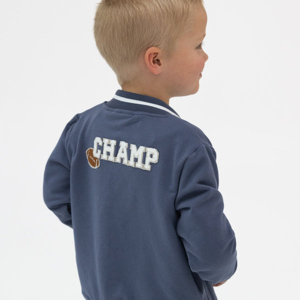 Letterman Jacket | Football Blue