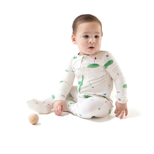 2 Way Zipper Footie | All Fore Golf