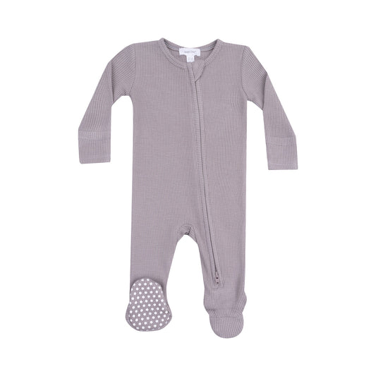 2 Way Zipper Footie | Basics | Ash