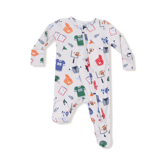 Game Day | 2 Way Zipper Footie