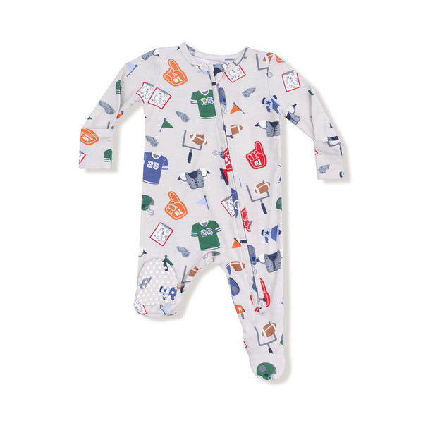 Game Day | 2 Way Zipper Footie