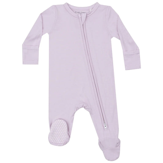 2 Way Zipper Footie | Orchid Hush