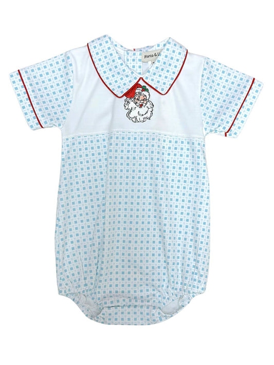 Santa Pima Romper | Blue