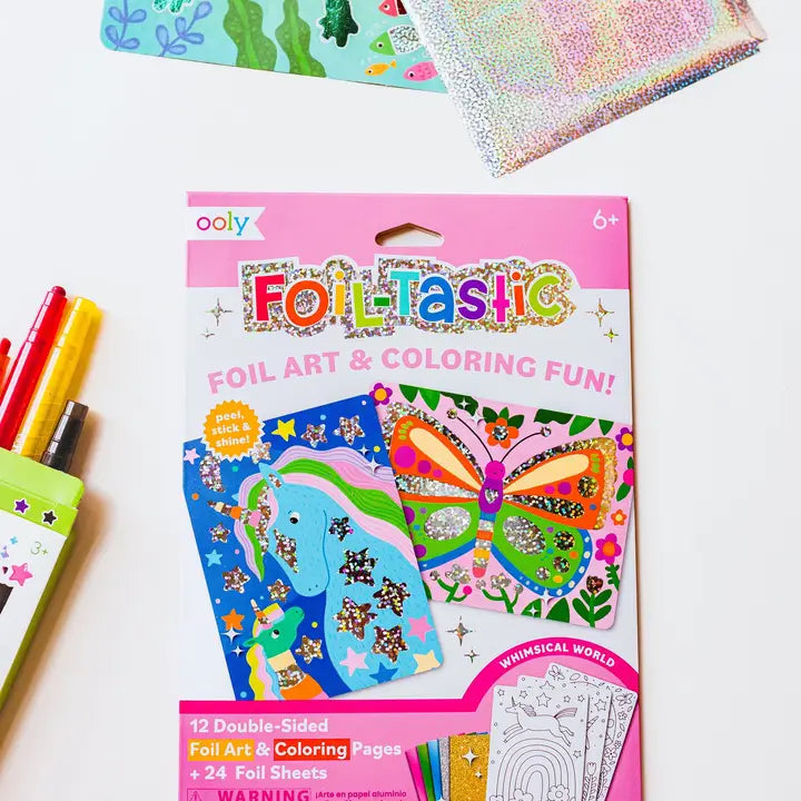 Foil-Tastic Foil Art Kit: Awesome Animals