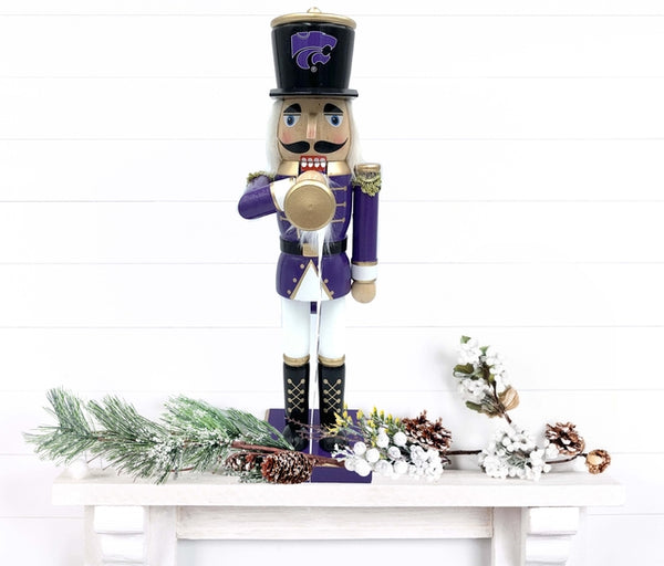 14" Kansas State Bugler Nutcracker