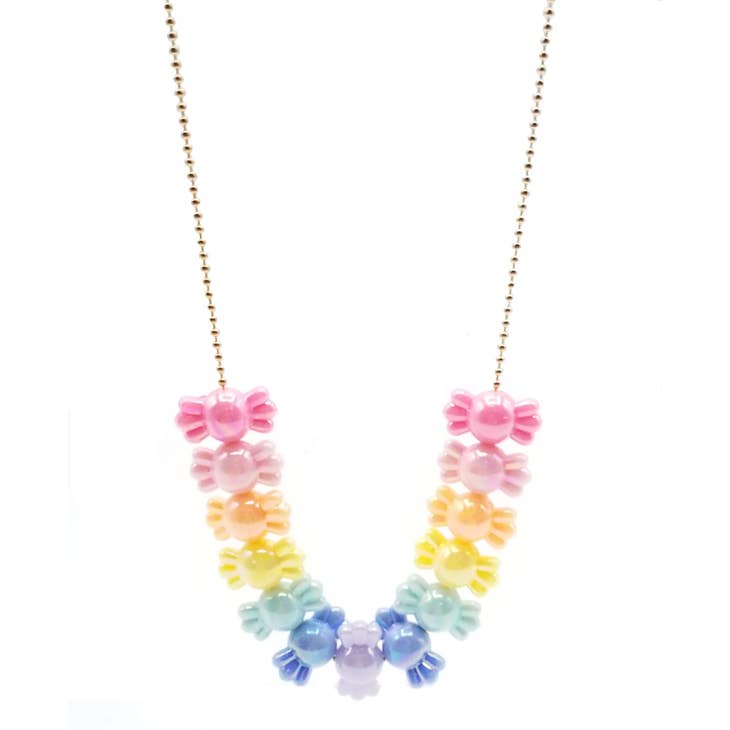 Girls Pastel Candy Necklace