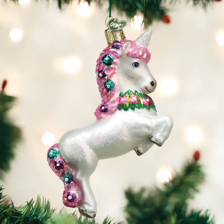 Prancing Unicorn Ornament | Pre-Order