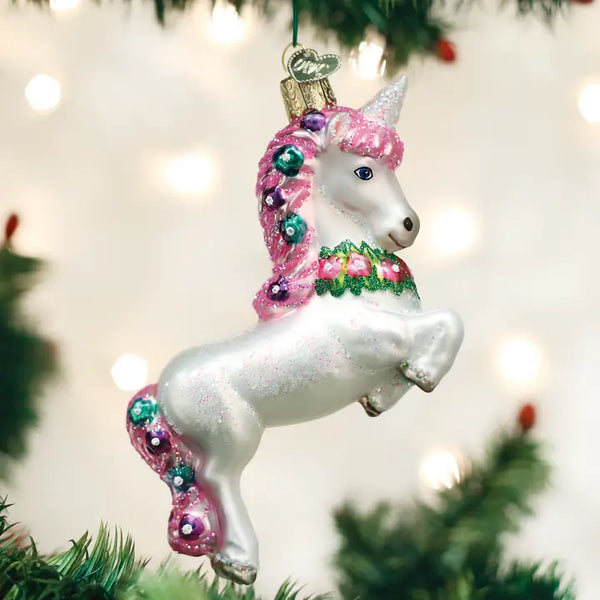 Prancing Unicorn Ornament | Pre-Order