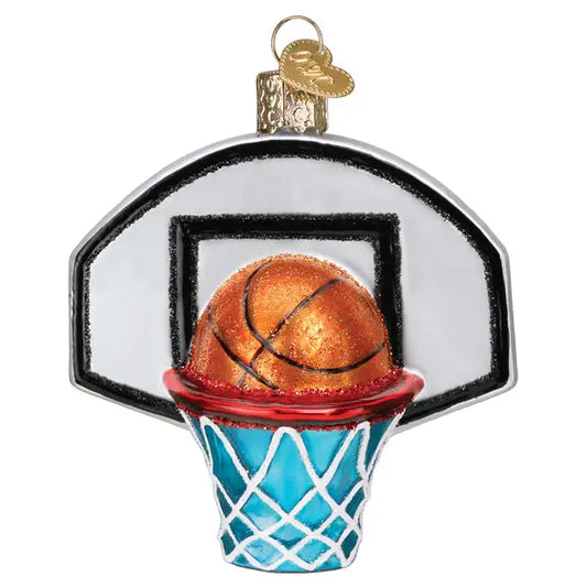 Basketball Hoop Ornament | Pre-Order