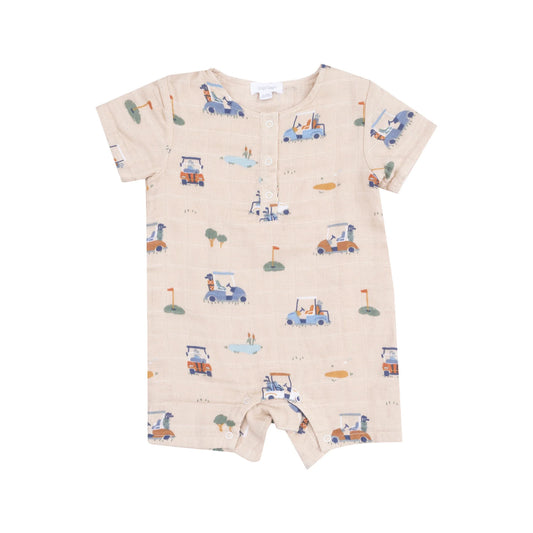 Golf Cart Cuties Shortall | Oatmeal