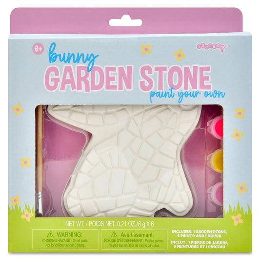 Paint Your Own Bunny Garden Stone