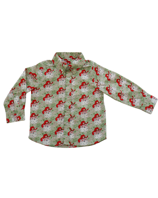 William Shirt || Ho Ho Howdy Green