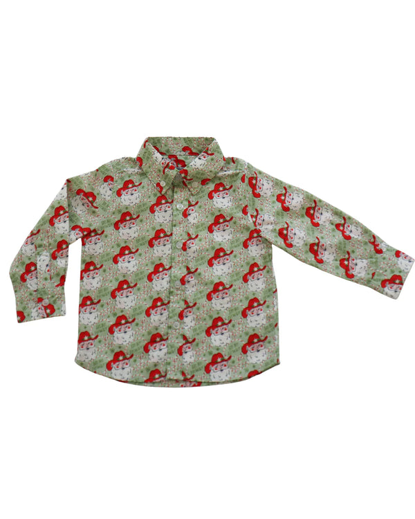 William Shirt || Ho Ho Howdy Green
