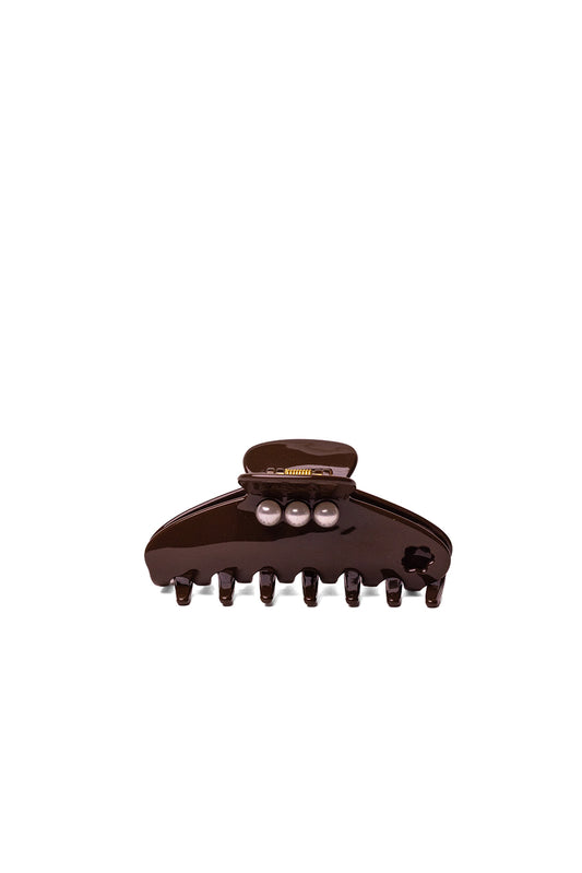 Chocolate Brown with Pearl Acetate Claw | MIDI