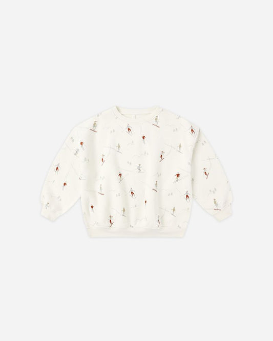 RELAXED SWEATSHIRT || SKIERS