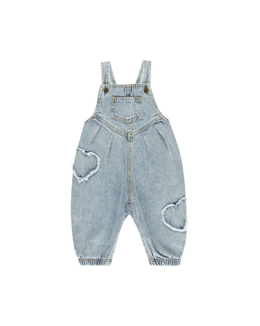 VINTAGE OVERALLS | LIGHT WASHED DENIM