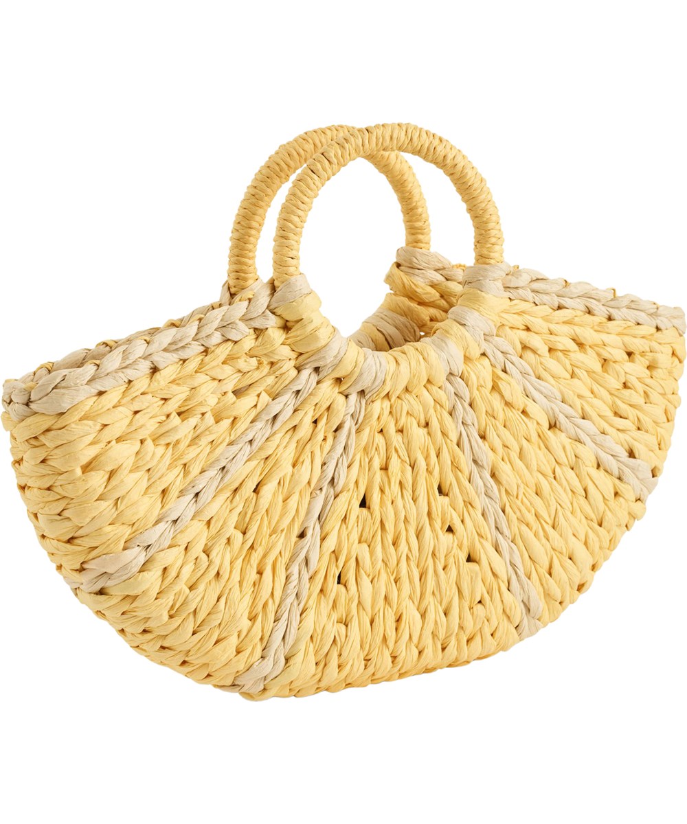 Lemon Straw Bag
