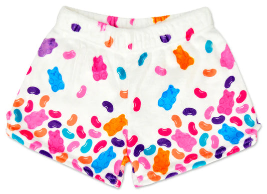 Jelly Bears Plush Shorts