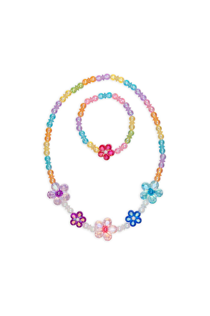 Blooming Beads Bracelet & Necklace Set