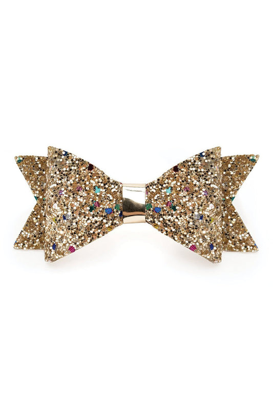 Gold Bow Hair Clip