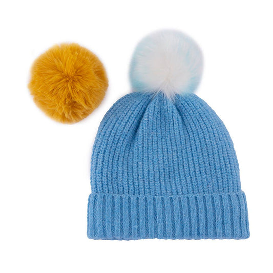 Pick-A-Pom Hat | Blue