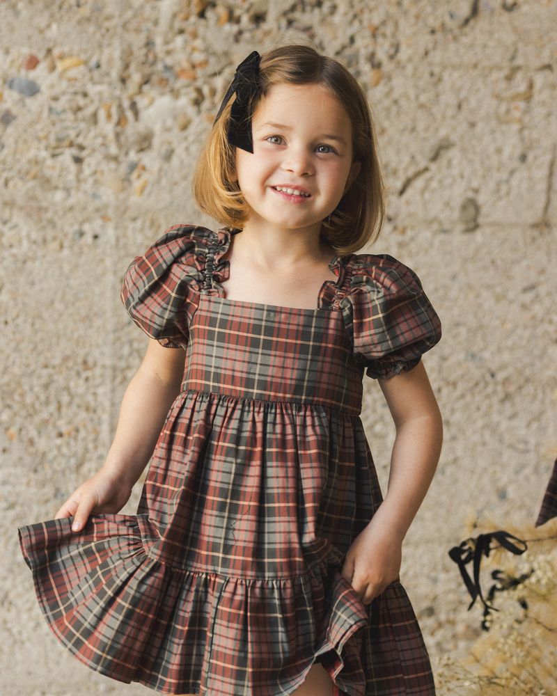 LOUELLA DRESS || WINTER TARTAN