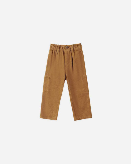 RELAXED CARGO PANT || GOLDEN
