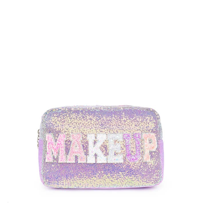 Makeup Glittered Sequin Pouch