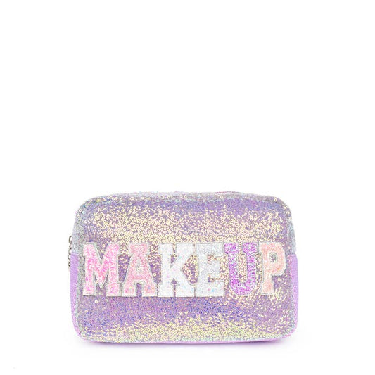 Makeup Glittered Sequin Pouch