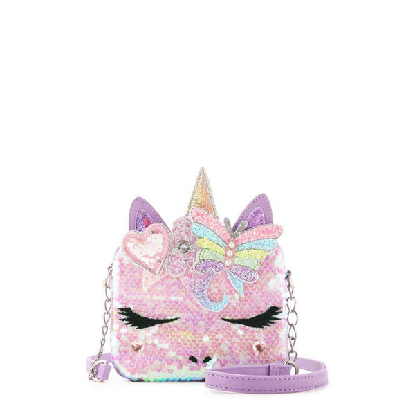 Miss Gwen Unicorn Sequin Crossbody Bag