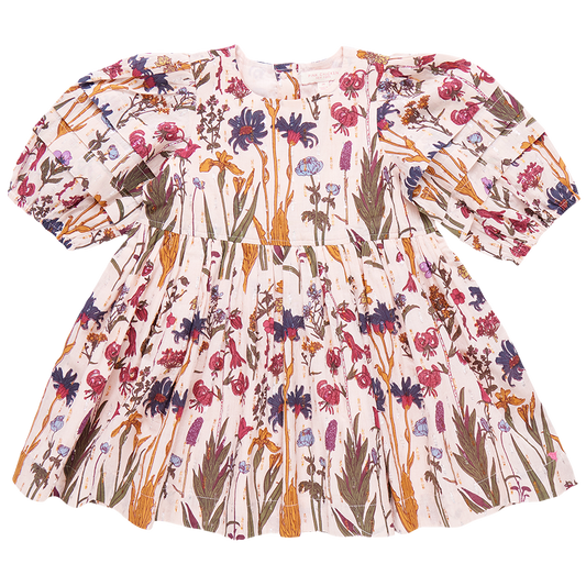 Girls Brooke Dress | Autumn Flowers