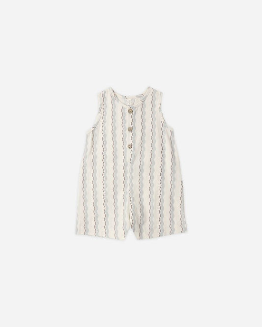 MAVRICK ROMPER | WAVE STRIPE