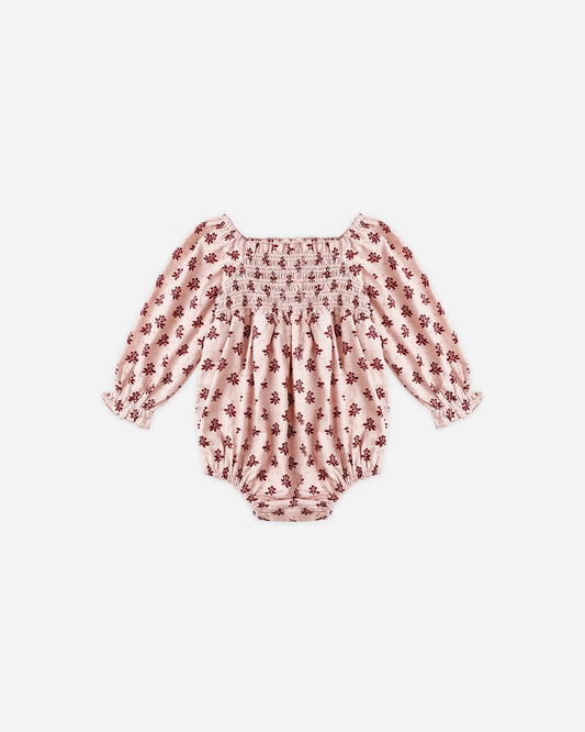 ADELAIDE ROMPER || BLUSH FLEUR