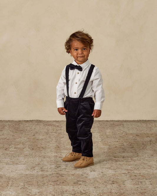 SUSPENDER PANT || BLACK
