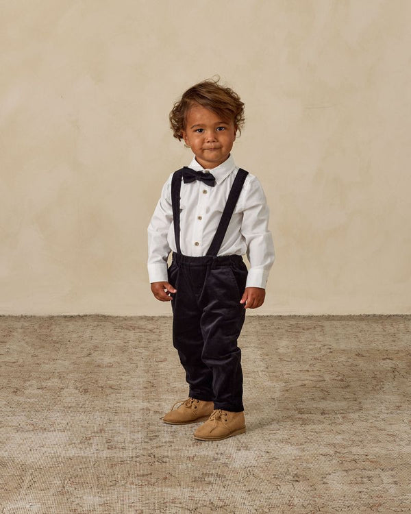 SUSPENDER PANT || BLACK