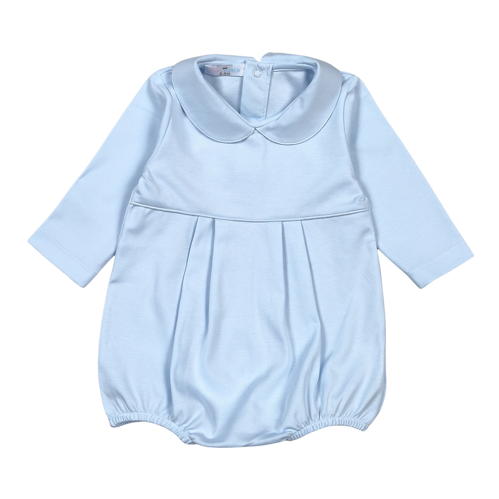 Blue Pima Longsleeve Bubble