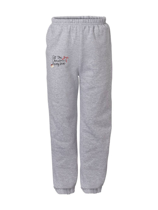 Youth At the Christmas Party Hop Gray Jogger Sweatpants