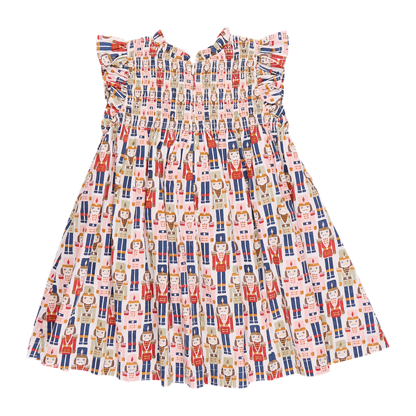 Girls Stevie Dress | Vintage Nutcracker