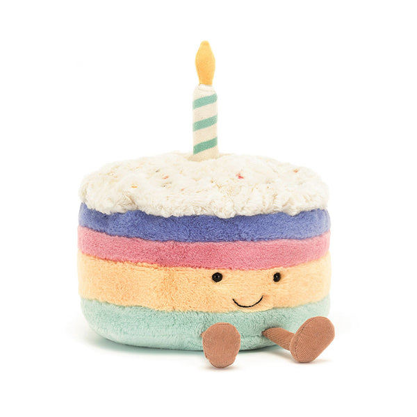 Amuseables Rainbow Birthday Cake