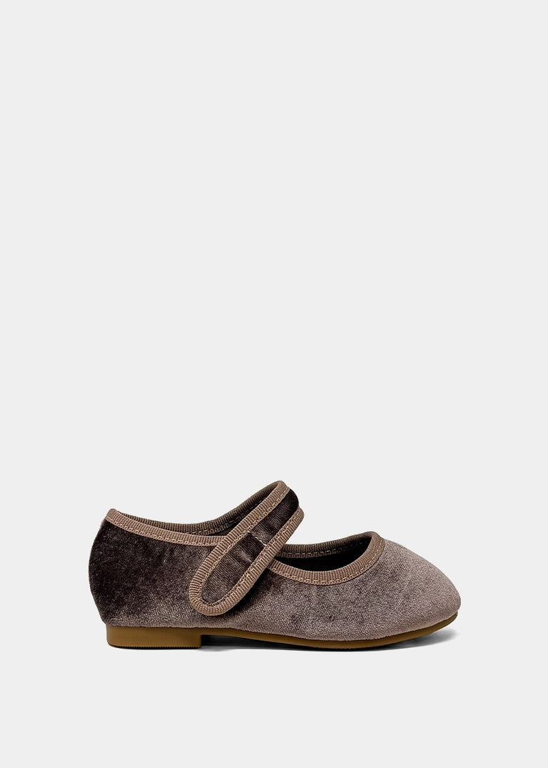Arya Mini | Taupe Velvet